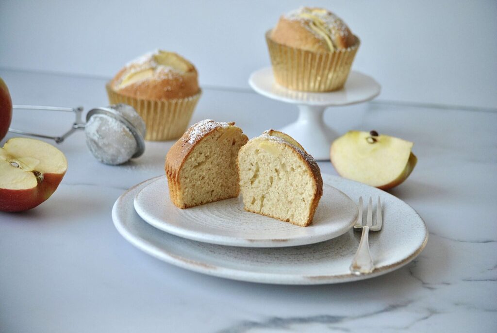 Apfel Muffins mit Zimt