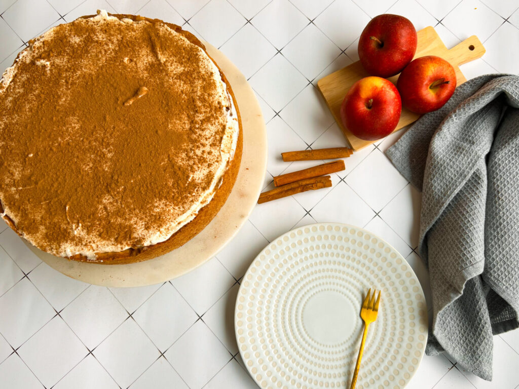 Apfel Sahne Torte