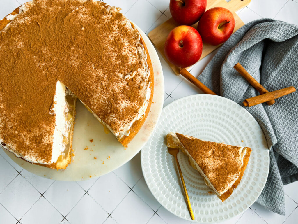 Apfel Sahne Torte