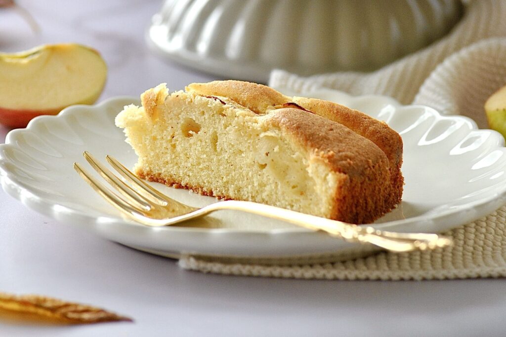 einfacher Apfelkuchen Rührteig