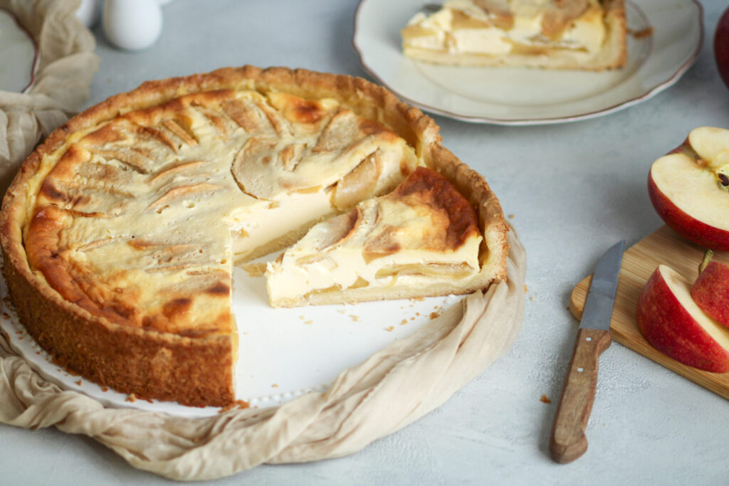 Apfel Schmand Kuchen Rezept