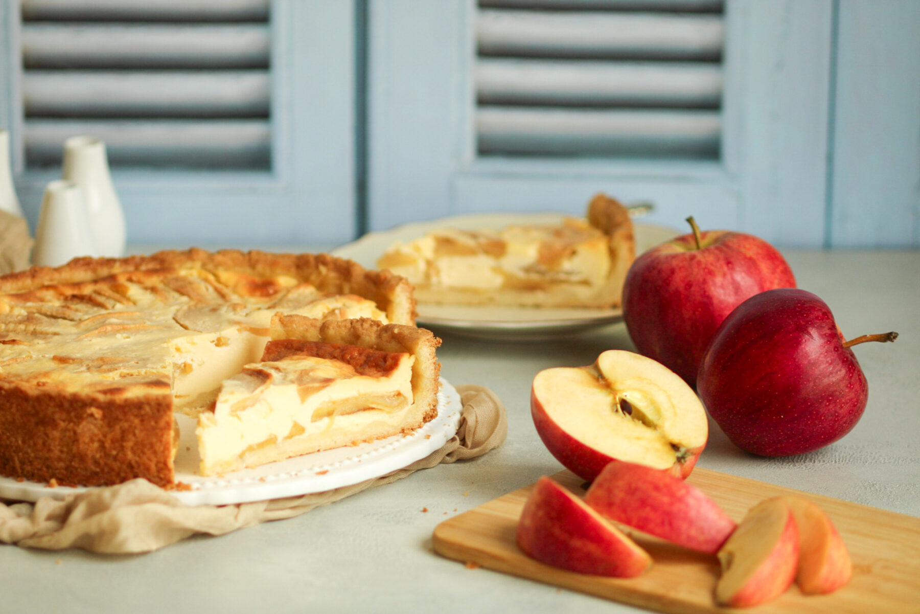 Apfel Schmand Kuchen Rezept saftig