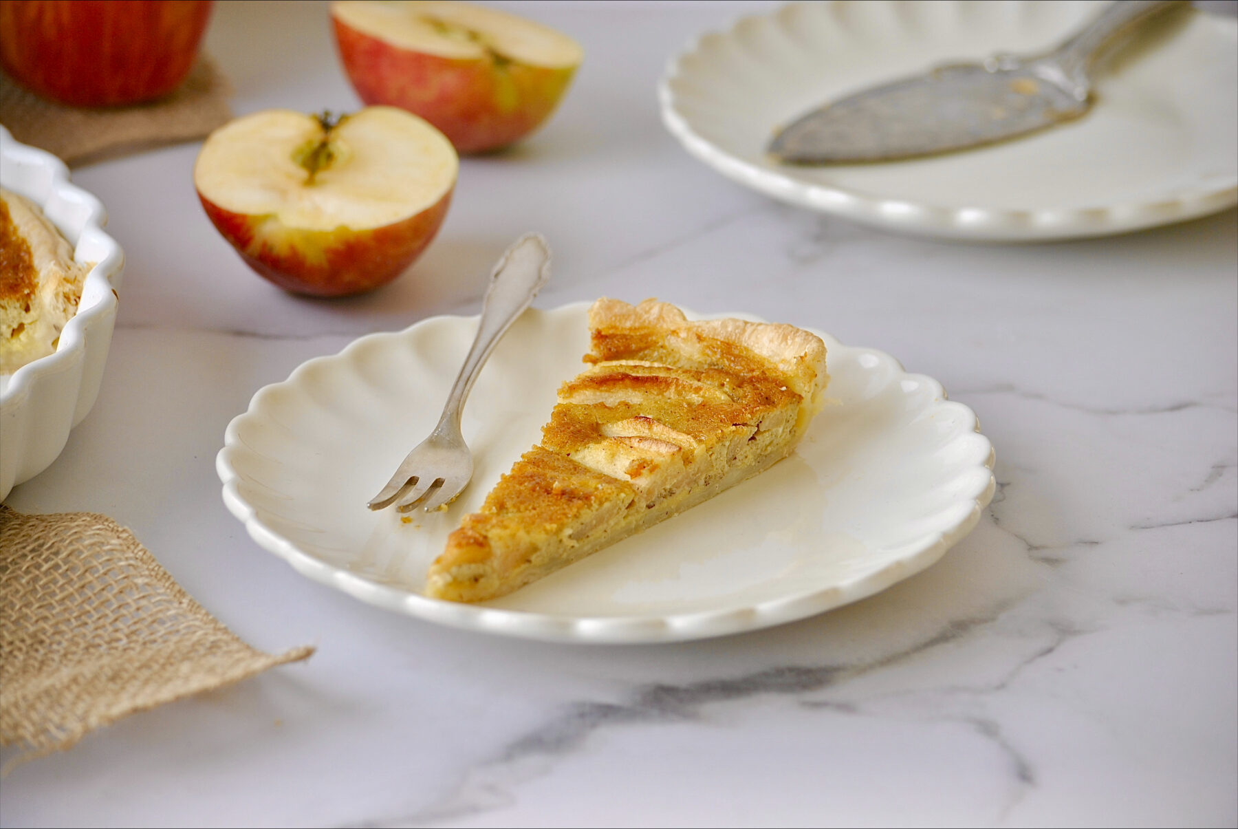 schnelles Apfel Tarte Blätterteig Rezept