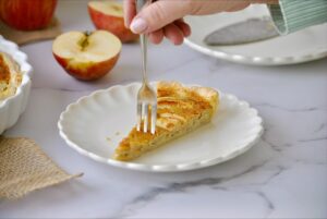 Apfel Tarte Blätterteig