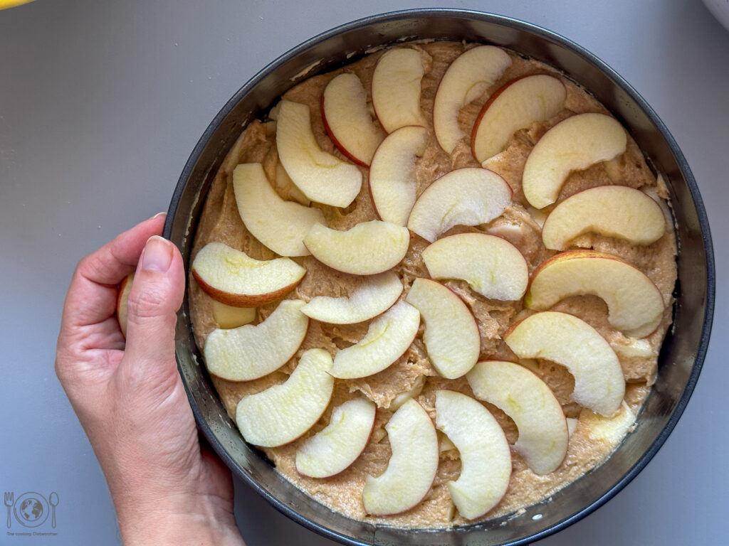 Apfelkuchen backen