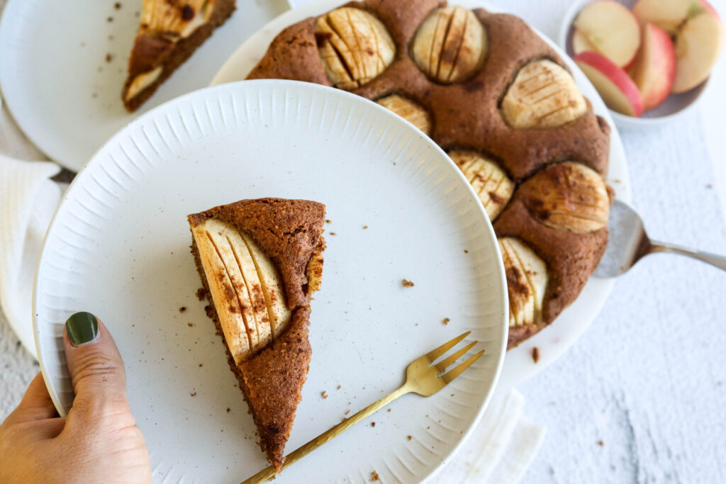 Gesunder Apfelkuchen mit Vollkornmehl 6