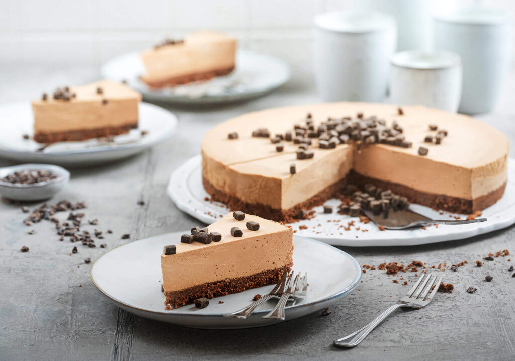 No-Bake Schoko Cheesecake