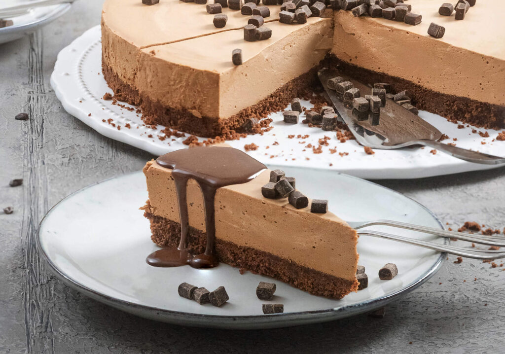 No-Bake Schokoladen-Cheesecake