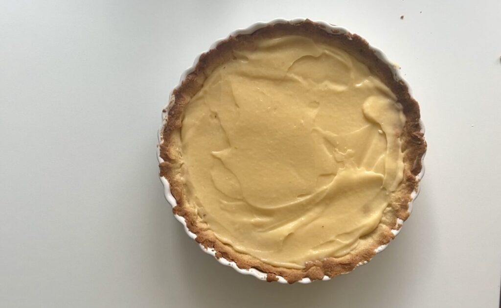 Zitronen Tarte mit Baiser - Zitronencreme