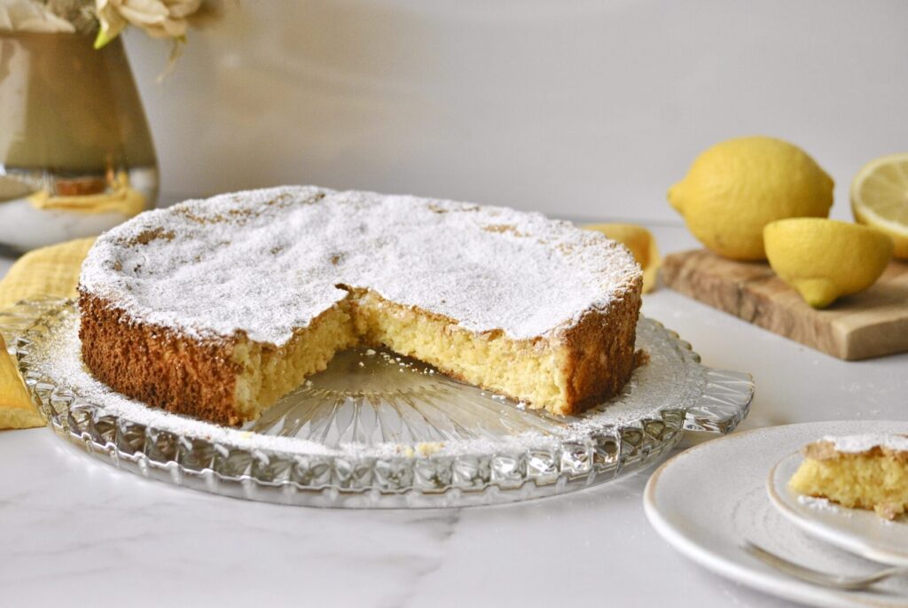 Zitronen Mandelkuchen ohne Mehl