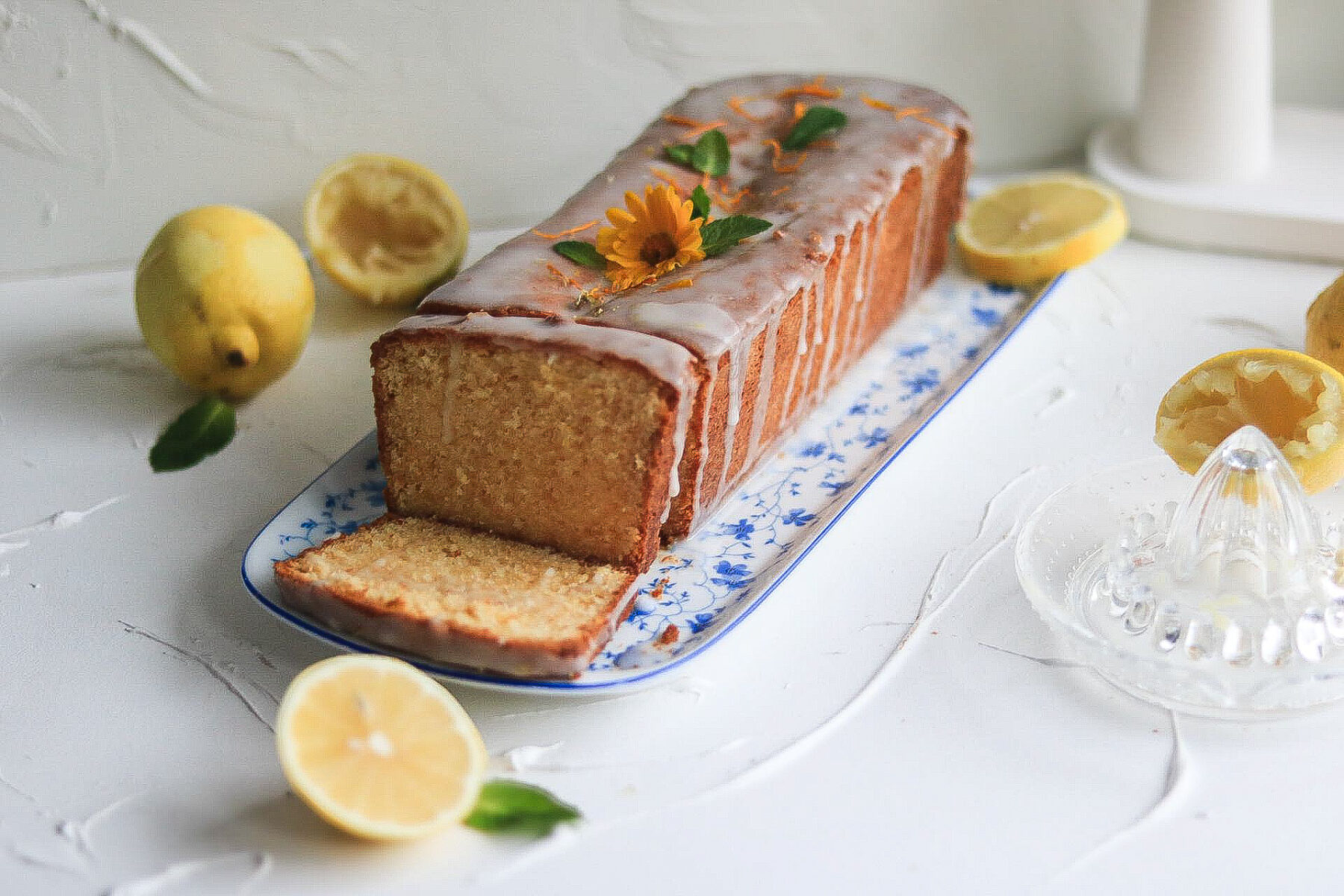 Zitronen Mascarpone Kuchen