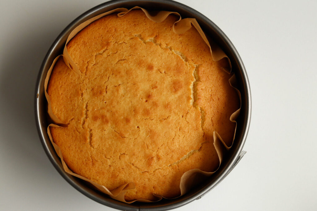 Zitronenkuchen fertig gebacken