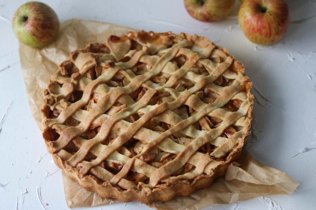 gebackener Apple Pie