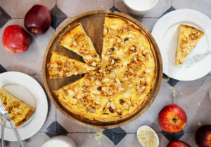 Einfacher Bratapfelkuchen