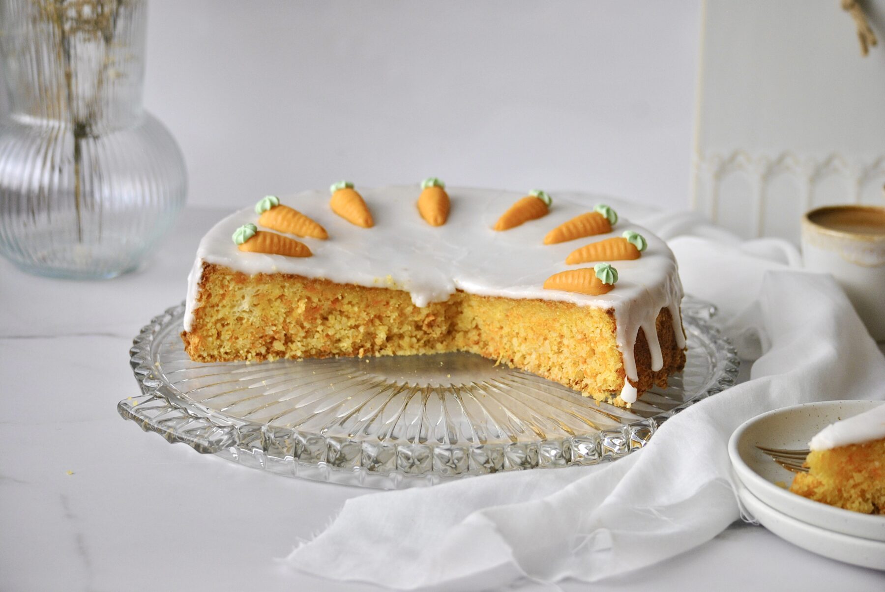 Bestes Aargauer Rüblitorte Rezept - super saftig