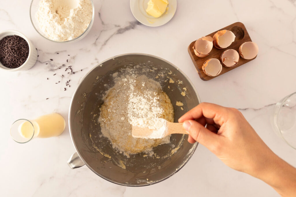 Ameisenkuchen mit Eierlikör