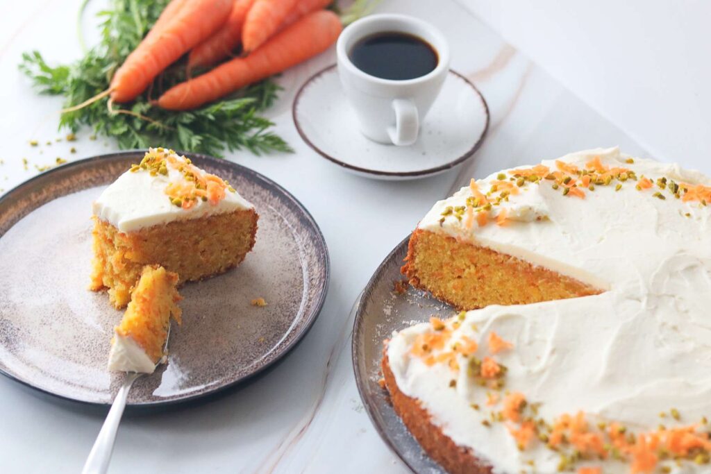 Carrot Cake mit Frosting