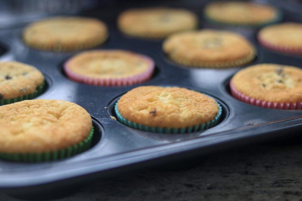 Eierlikör Muffins im Blech