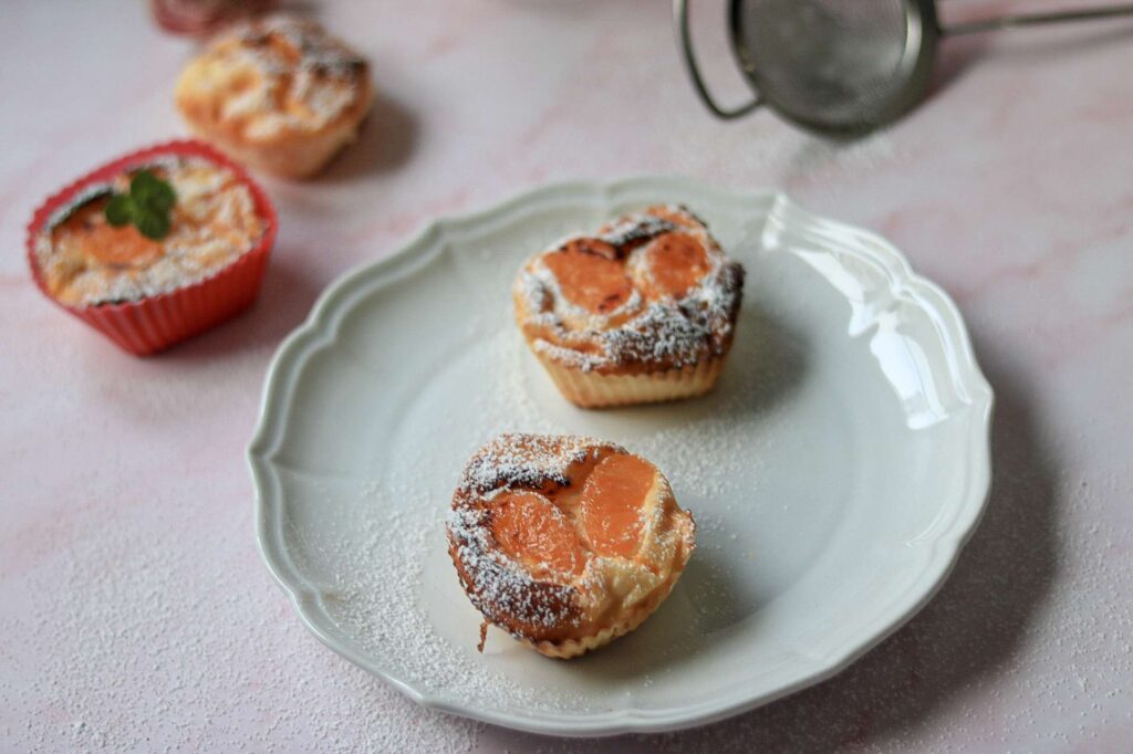 Käsekuchen Muffins  aus der Heißluftfritteuse