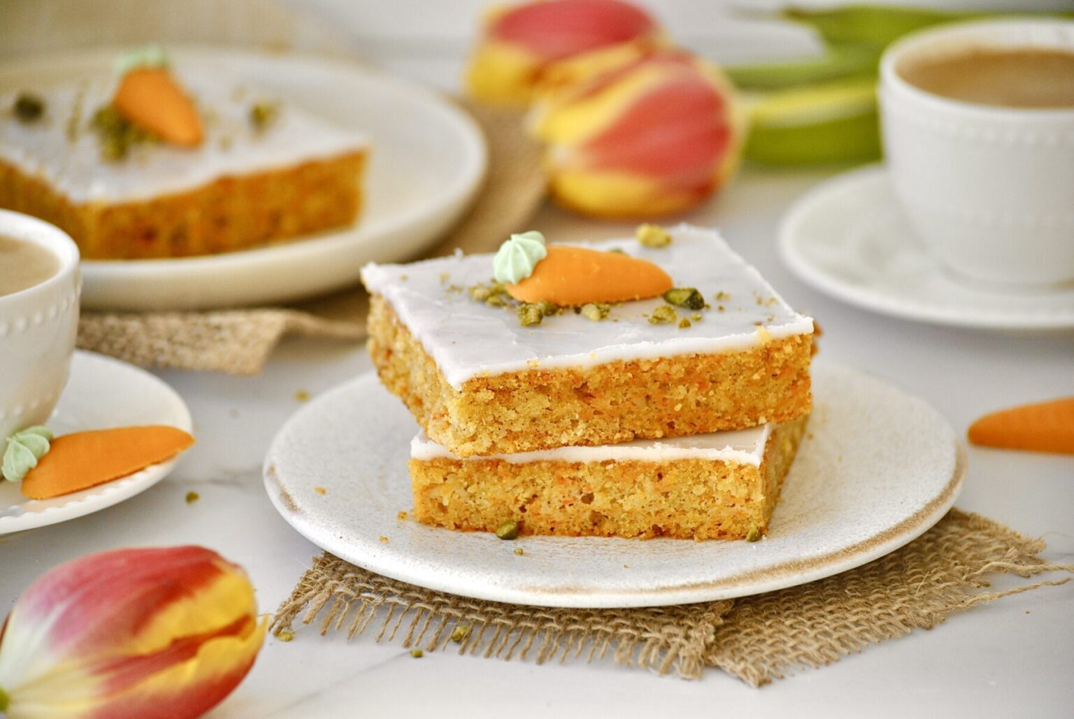 saftiger Karottenkuchen vom Blech