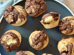 Nutella Swirl Muffins