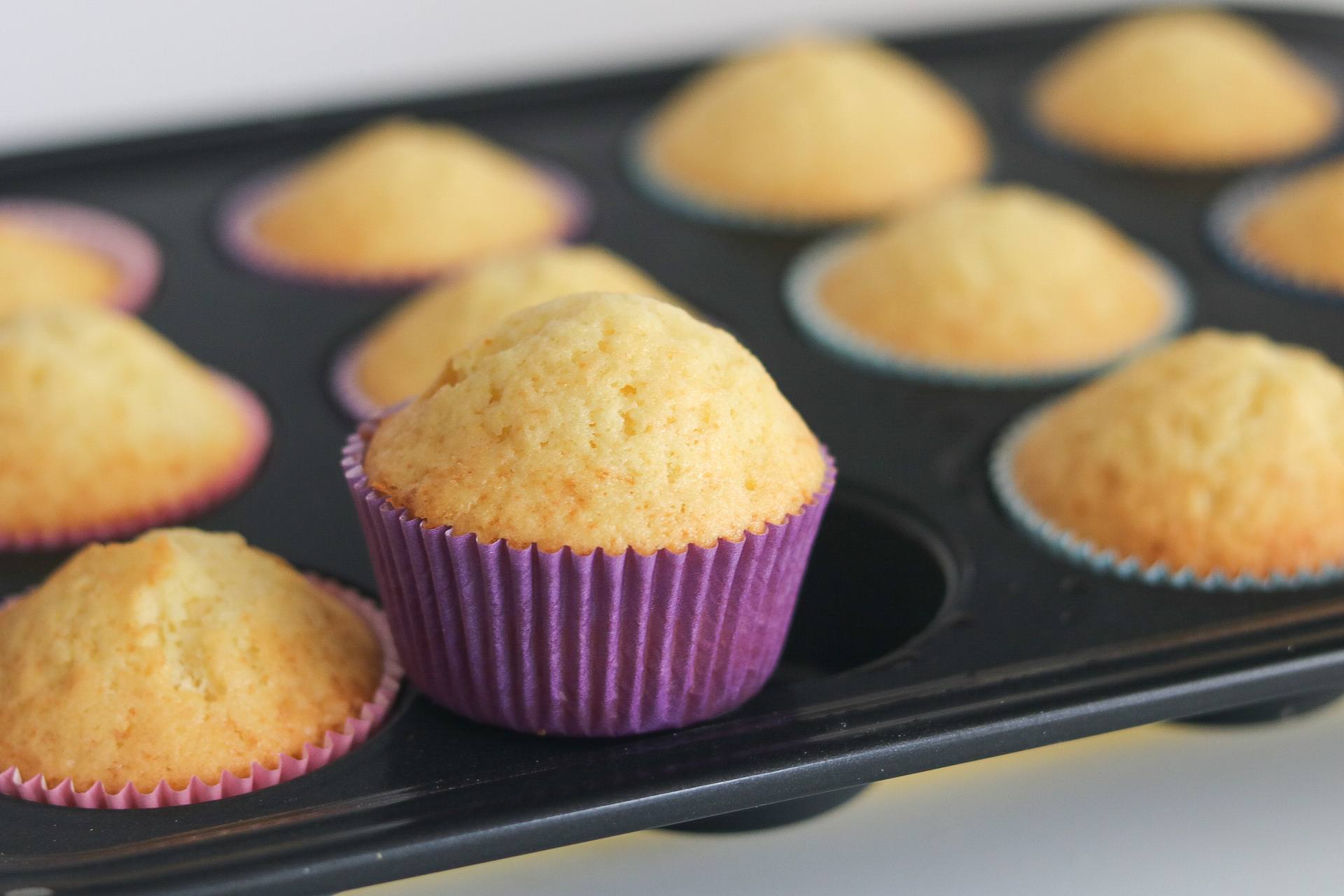 Einfache Muffins Grundrezept - Einfach Kuchen