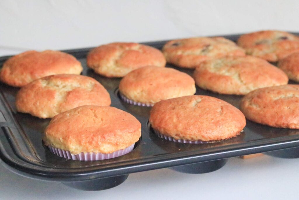 Muffins mit Frischkäse 2