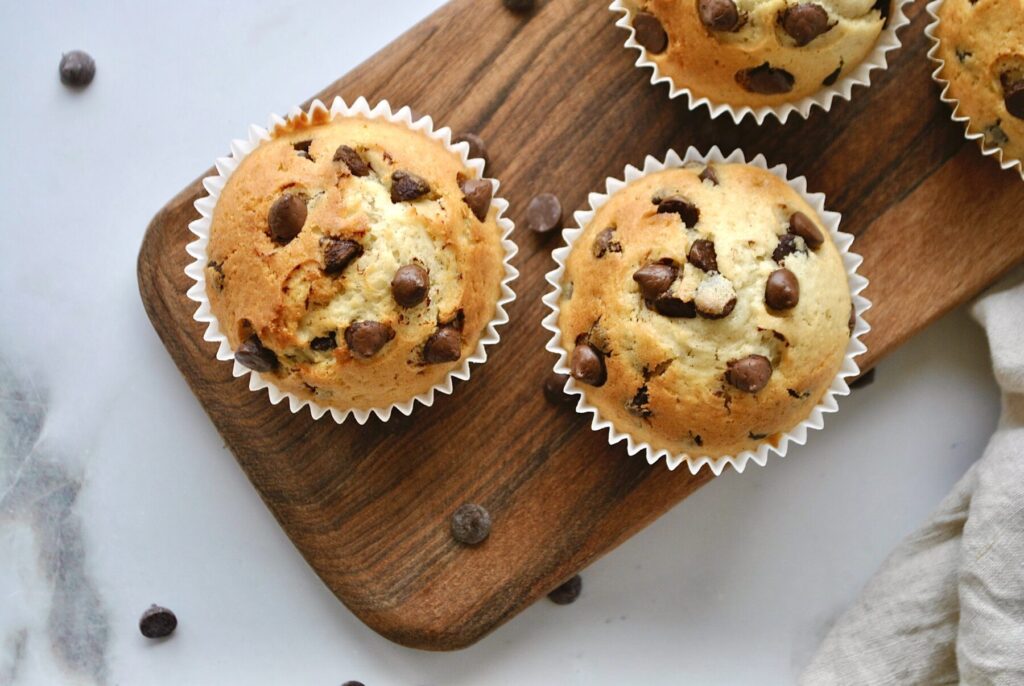 Muffins mit Schokostücken