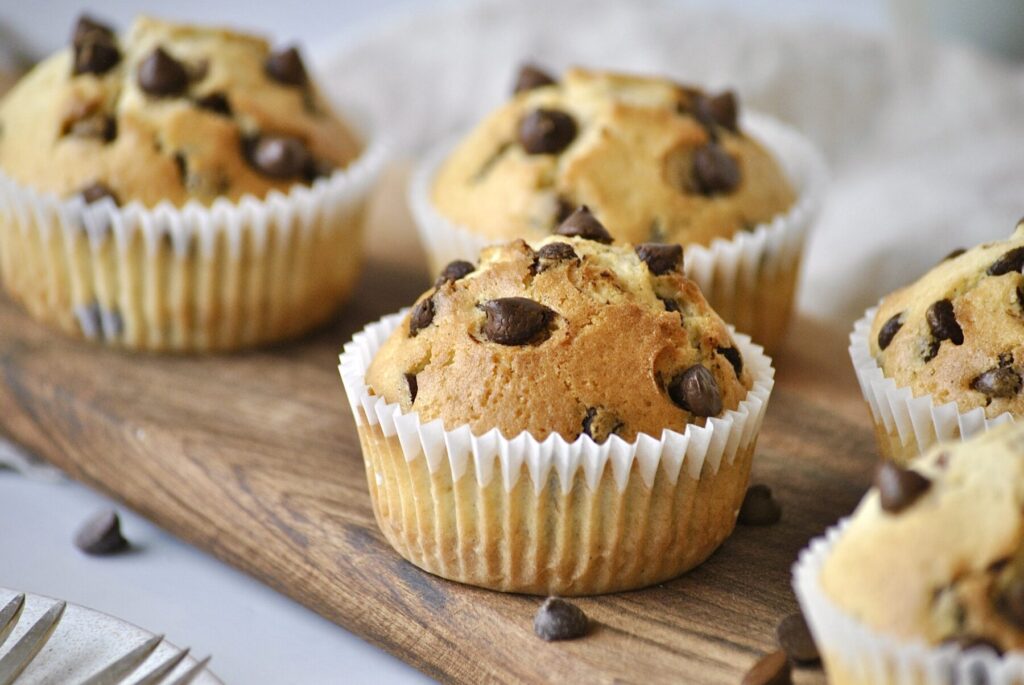 Muffins mit Schokostücken