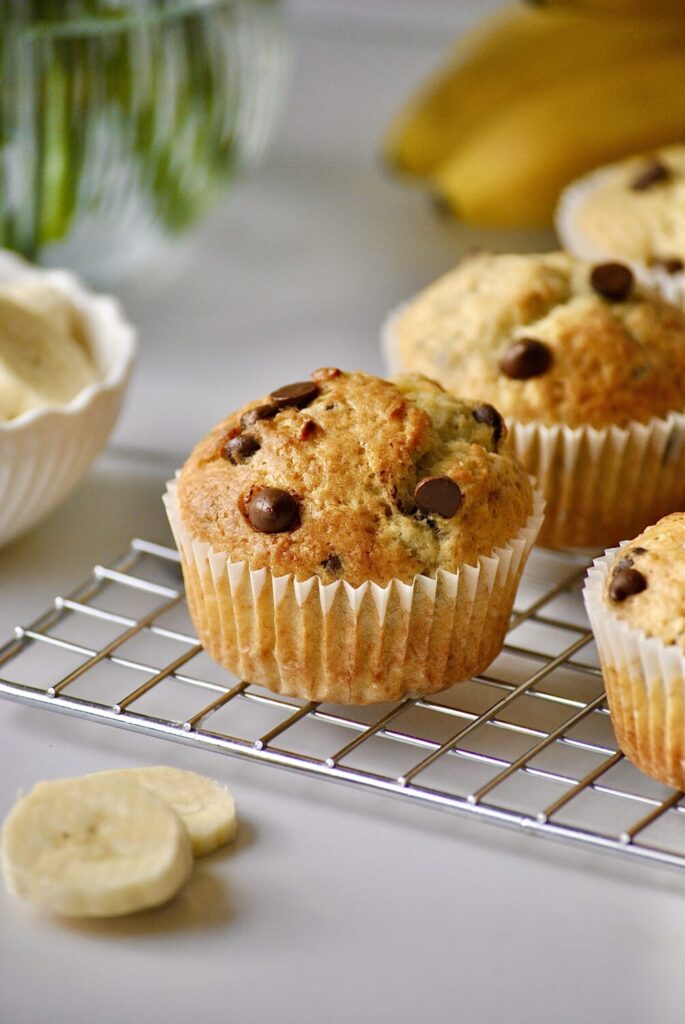 Bananen Schoko Muffins