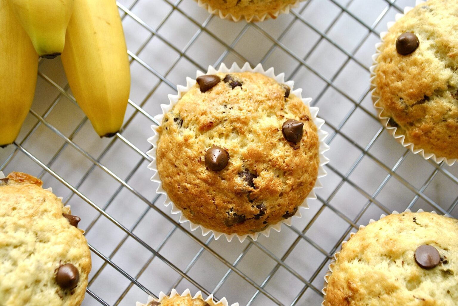 Rezept für Schoko Bananen Muffins