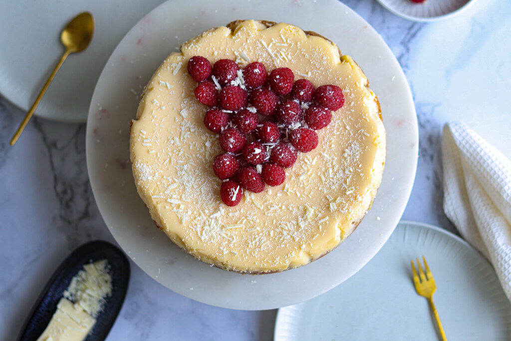 white chocolate cheesecake 3