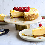 white chocolate cheesecake