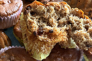 Bananenmuffins ohne Zucker