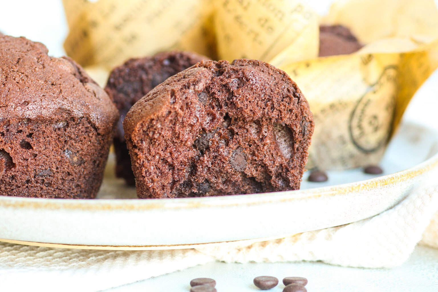 saftige Schokomuffins einfach und lecker - Einfach Kuchen