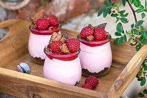 No Bake Cheesecake Dessert im Glas - ein schneller Nachtisch Traum