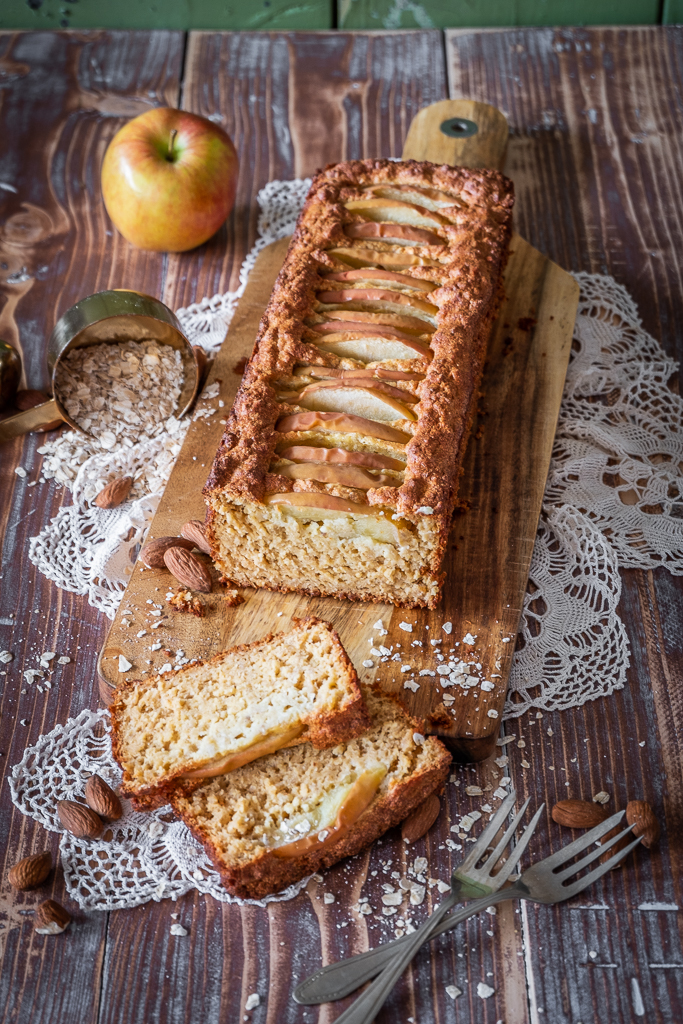 Apfel Haferflocken Kuchen