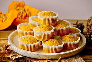 Kürbis Muffins