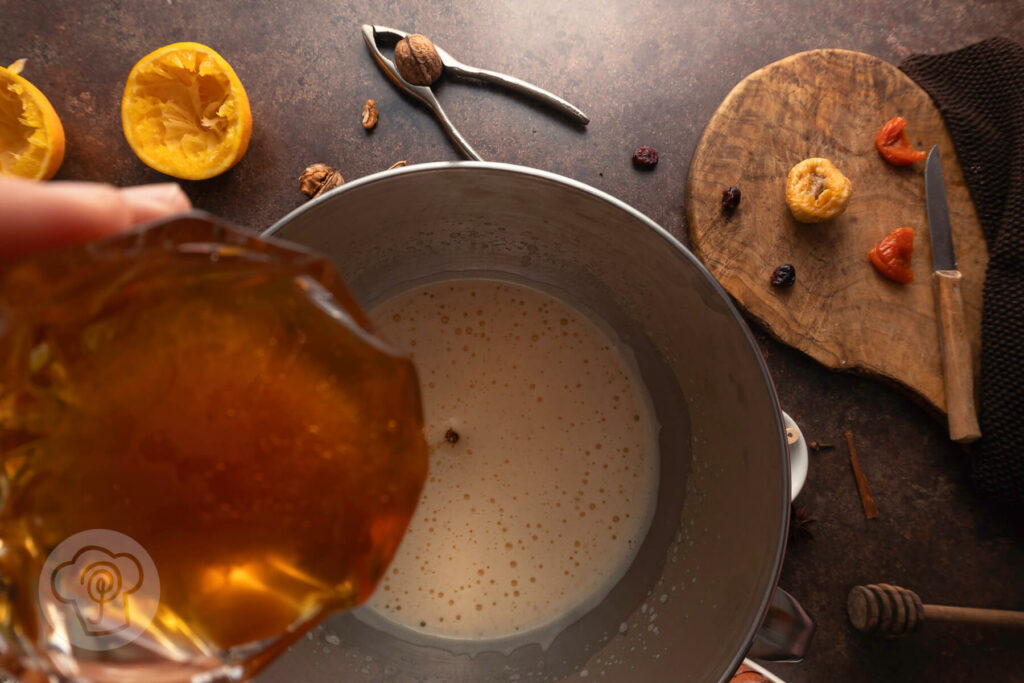 Früchtebrot Rezept Honig dazu