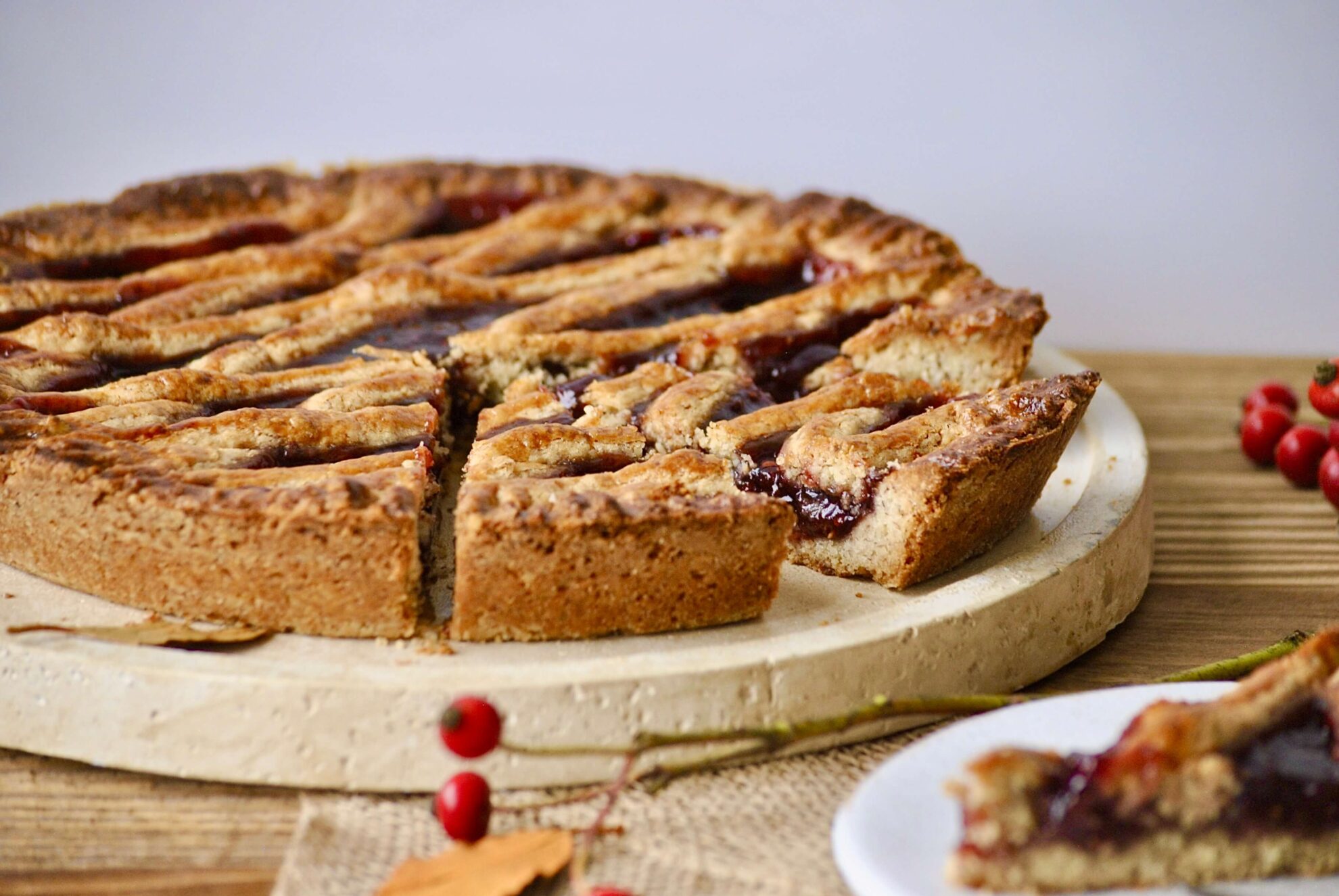 Linzertorte Springform Rezept Weihnachten