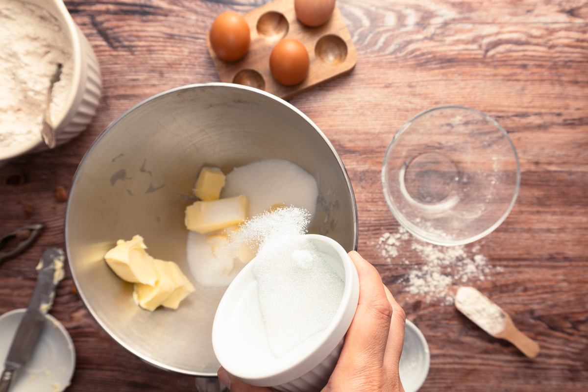 Saftiger Apfel-Zimt-Kuchen - Zubereitung
