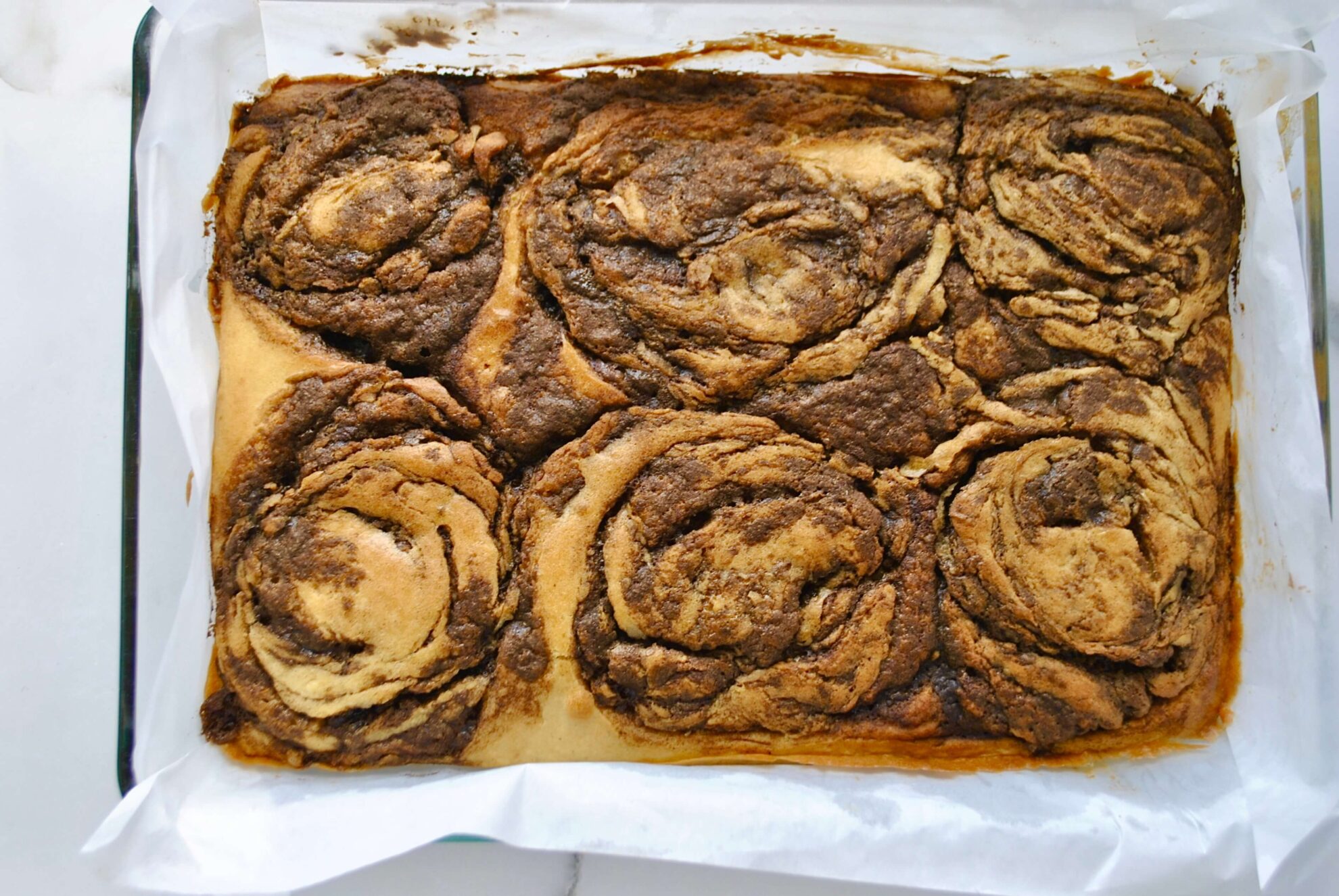 Zimtschneckenkuchen Blech