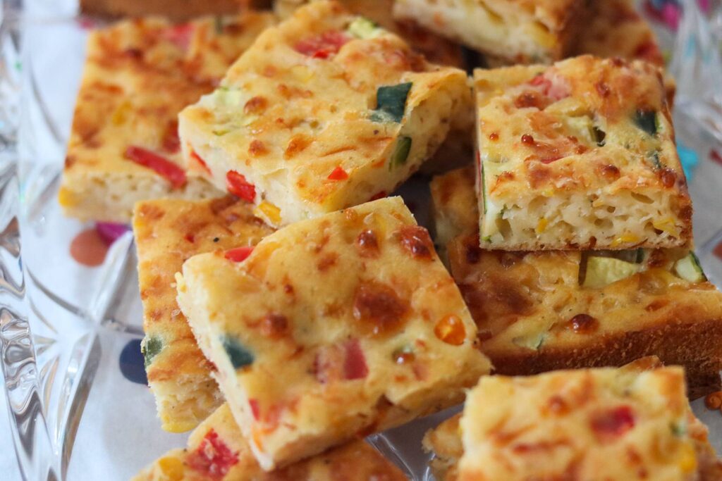 bunter Gemüsekuchen