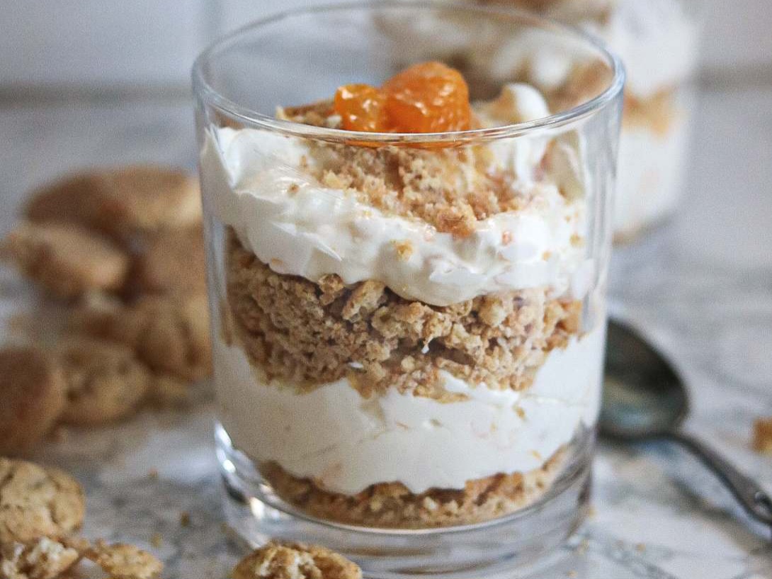 Käsekuchen Dessert im Glas – schnell und ohne backen