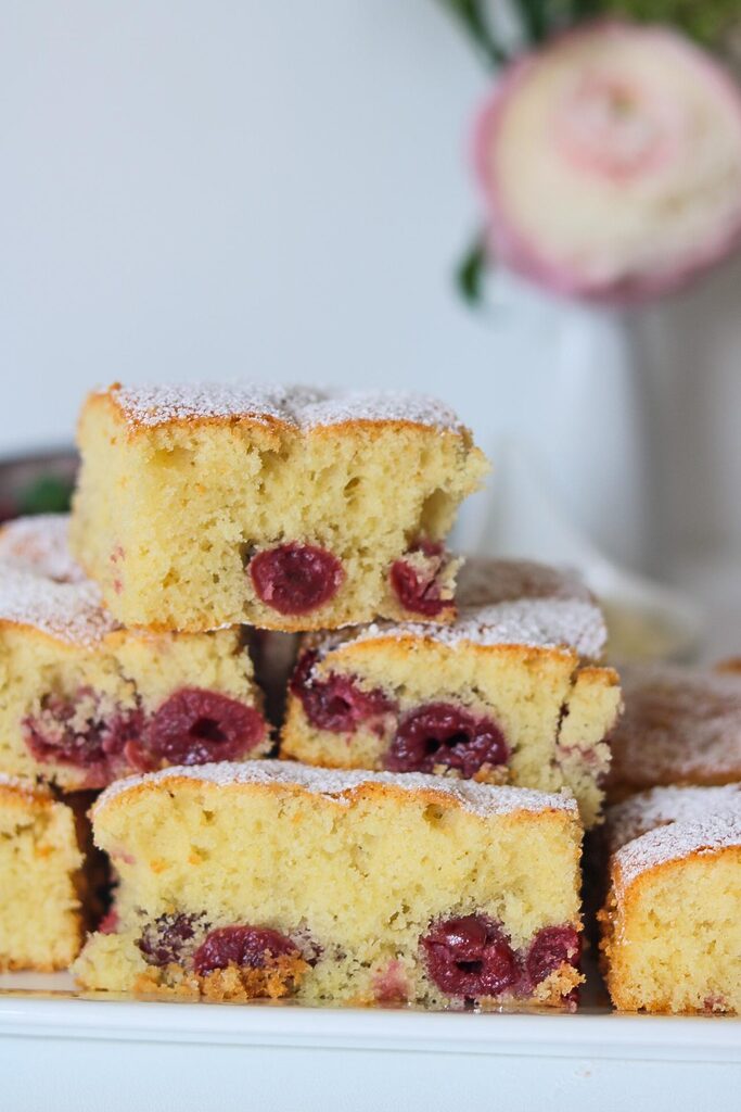 Kirschkuchen vom Blech