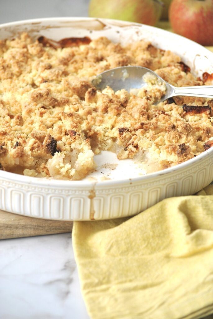 Apfel Crumble Rezept