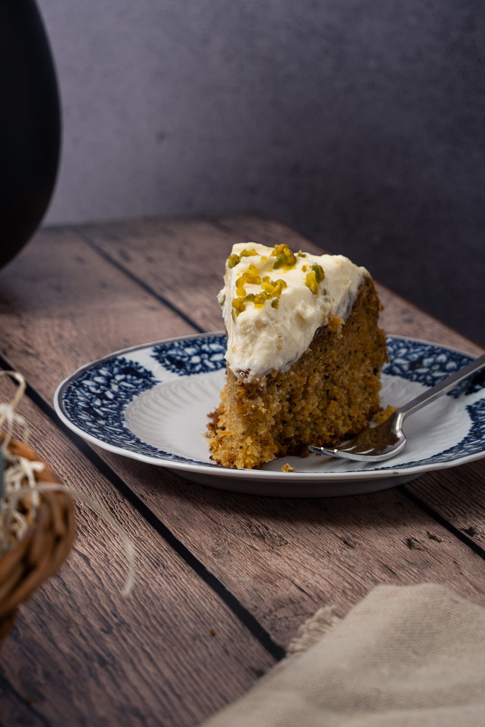 Karottenkuchen mit Frosting