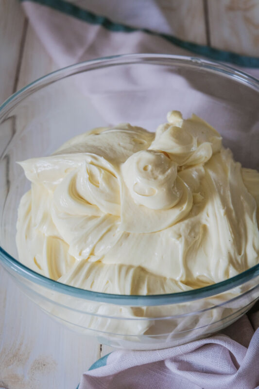Deutsche Buttercreme mit Pudding als Tortenfüllung selber machen