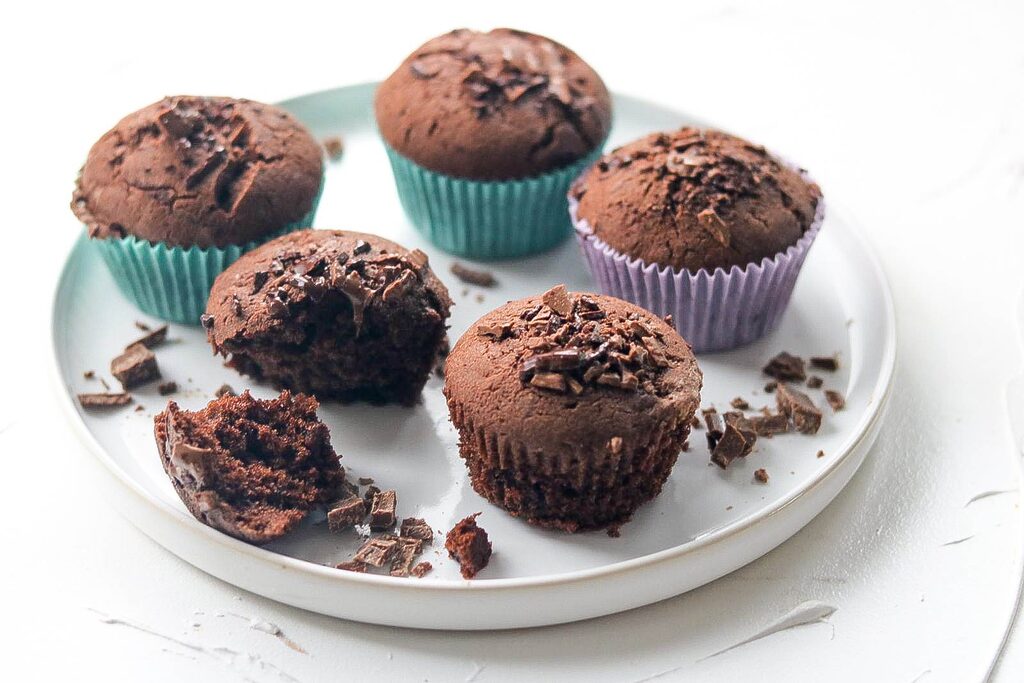 Schokomuffins mit Lebkuchen Gewürz