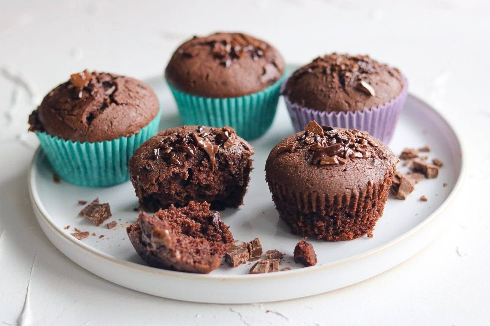 saftige Apfel Muffins mit Zimt – ein Genuss